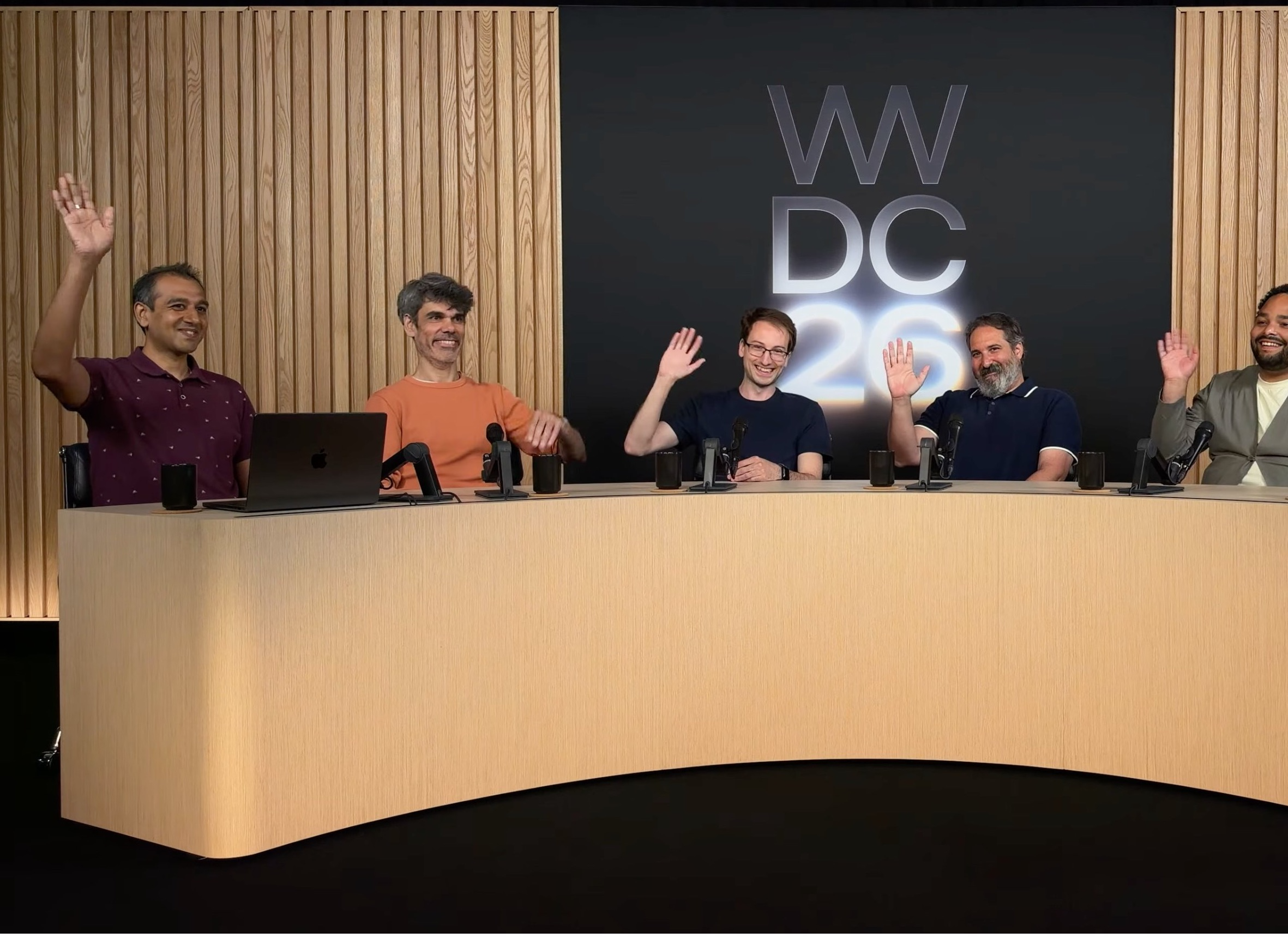 WWDC panel discussion with Shashank on the left
